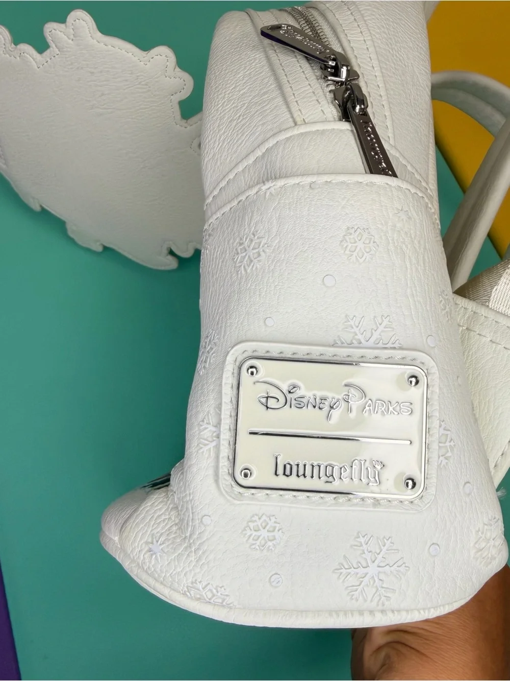 Loungefly Disney Parks Mini Backpack Minnie & Mickey Ski Lift Holiday
